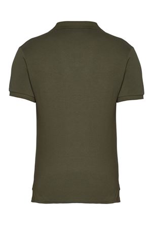 Green cotton polo shirt RALPH LAUREN | 710541705CANOPYOLIVE
